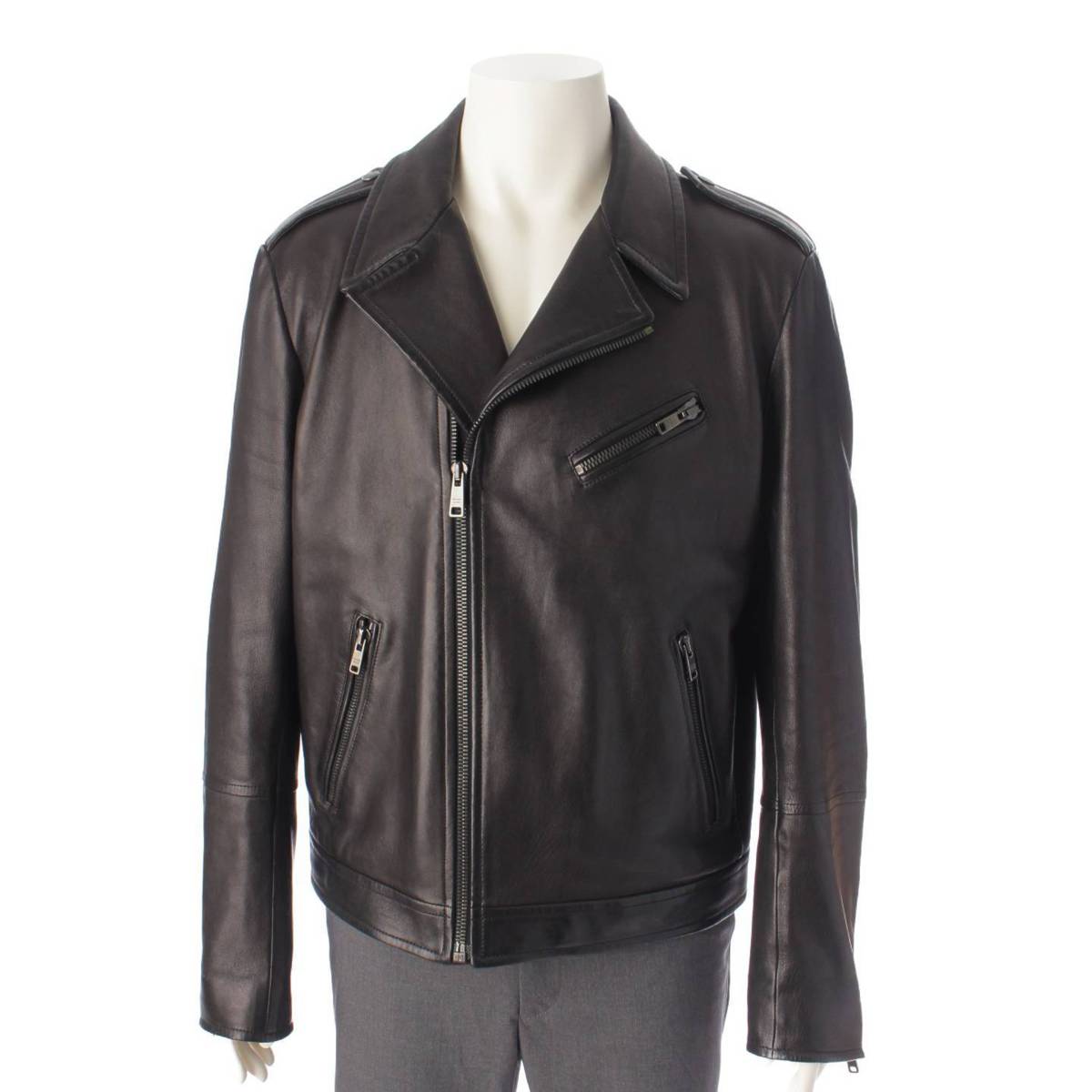 楽天市場】【プラダ】Prada メンズ 15年 ラムスキン レザー ダブル