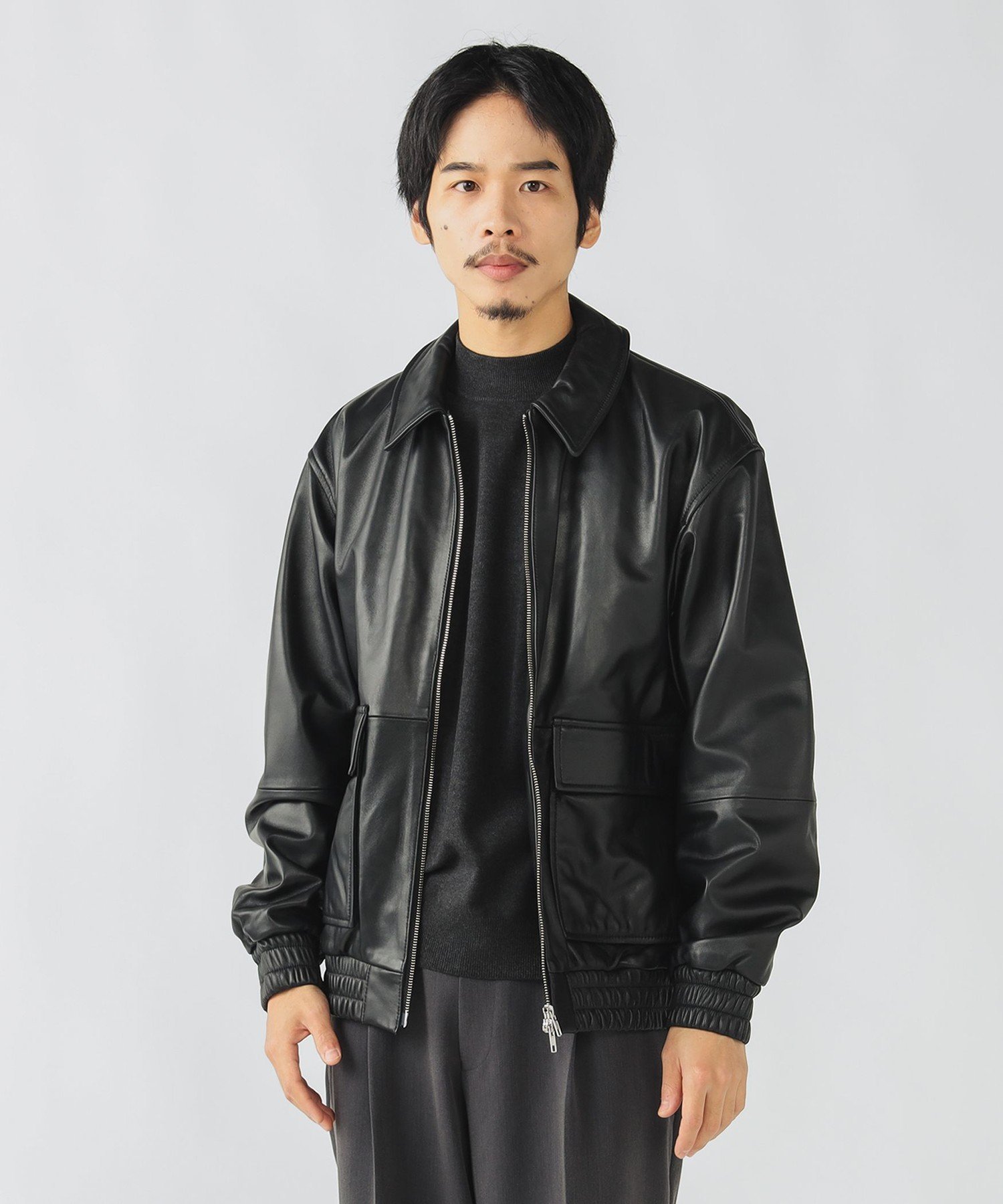 BEAMS HEART｜レザー ブルゾン | Rakuten Fashion(楽天ファッション