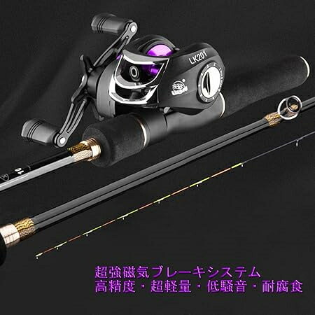 楽天市場】ベイトリール 海釣り 淡水釣り 両用 マグネットブレーキ 左