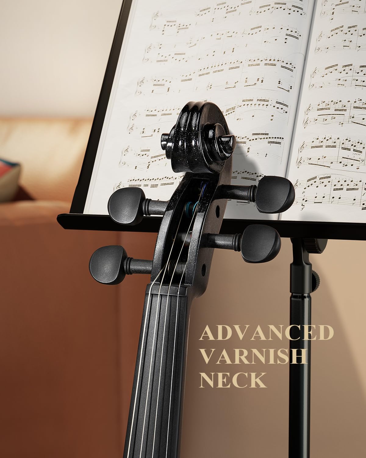 Eastar 4/4 Violin Set Full Size Fiddle Solidwood for Adults with Hard