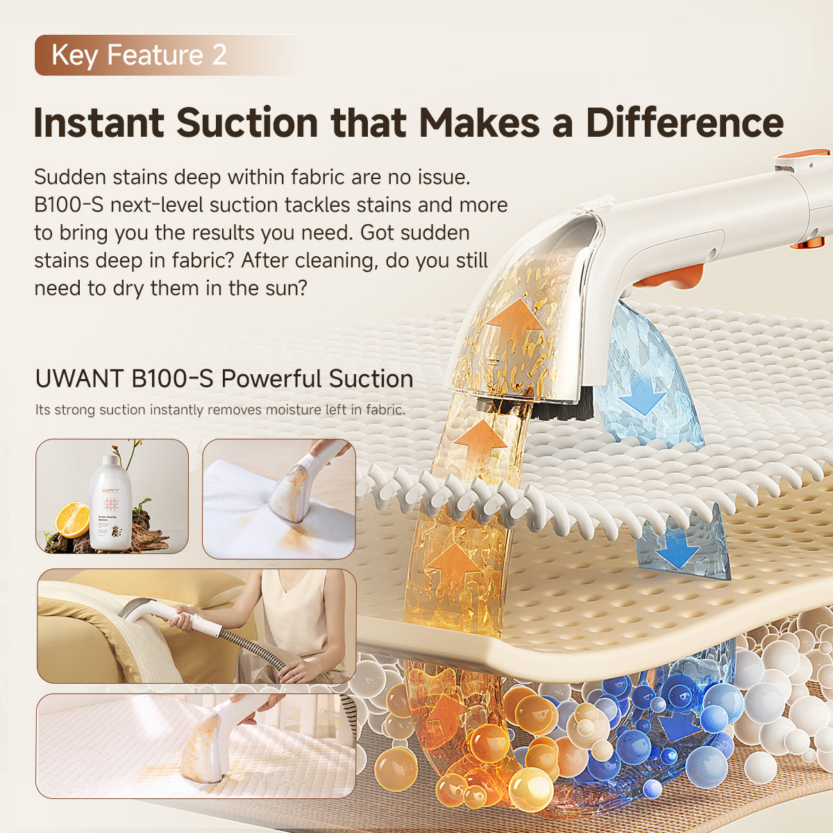 UWANT B100-S Spot Cleaner – UWANT