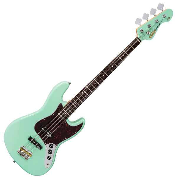 NEW!! Vintage VJ74 ReIssued Bass ~ Ventura Green – Vintage Guitars