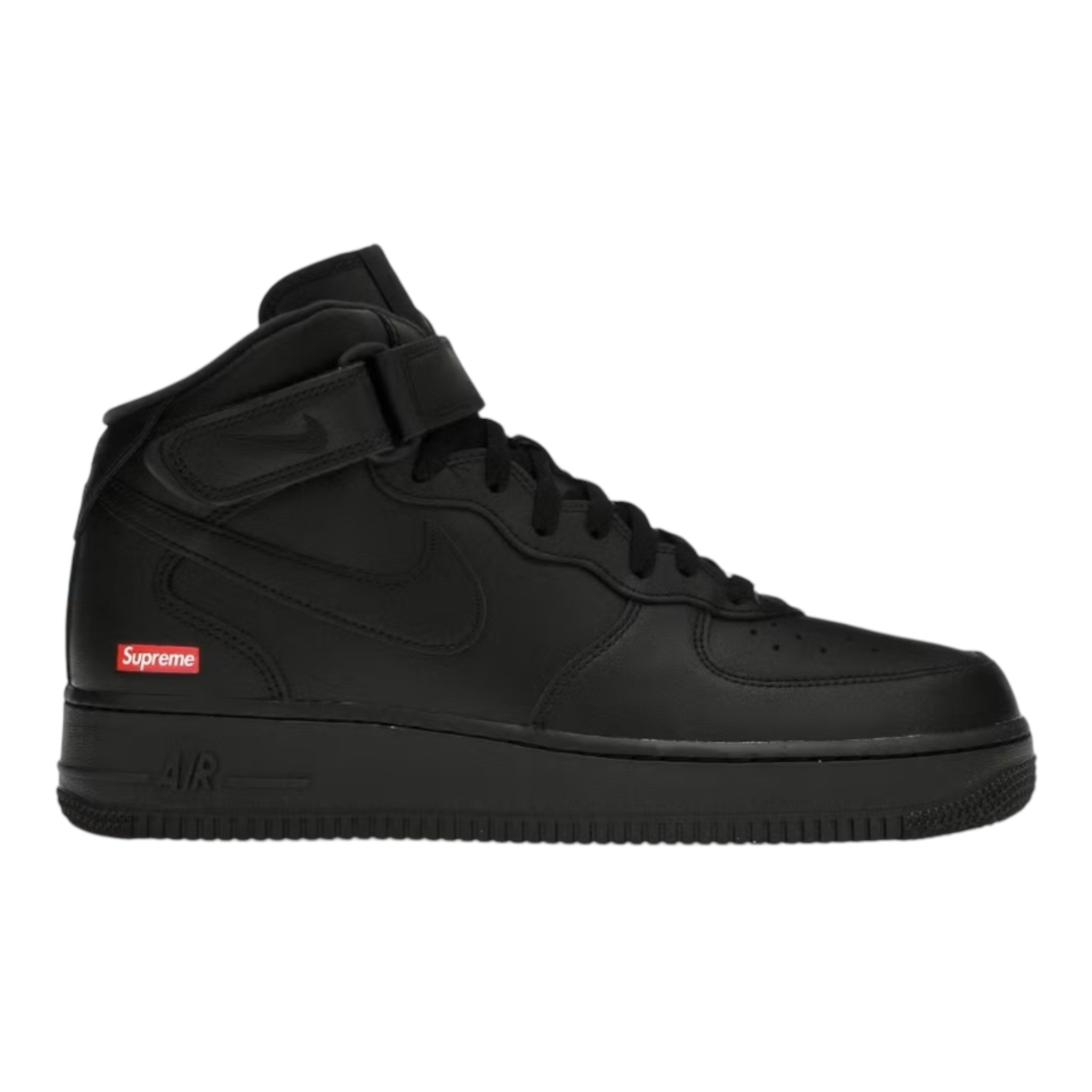 Nike Air Force One Mid Black Supreme | 10M | New – VERSUS ATL