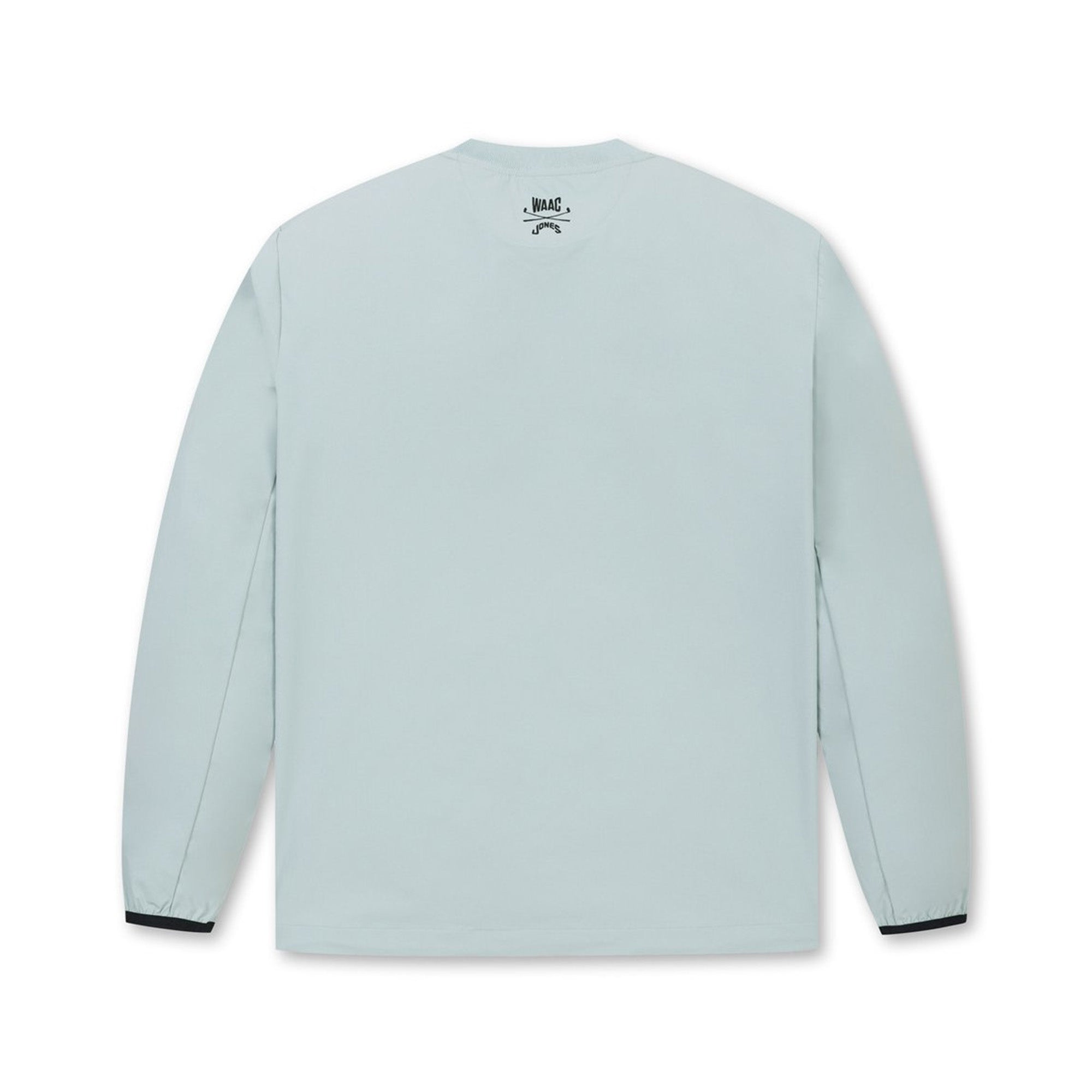 WAAC トレーナー サイズ3 グリーン MEN デタッチャブルスリーブハーフジップ ダークグリーン