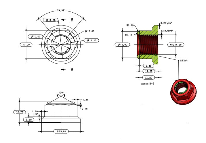 Warp 9 Titanium Rear Axle Replacement Nut – Warp9Racing