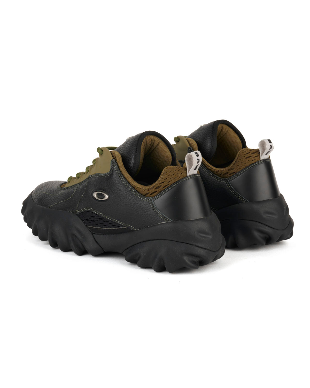 Oakley Factory Team Full Grain Leather Chop Saw - Black/Chive