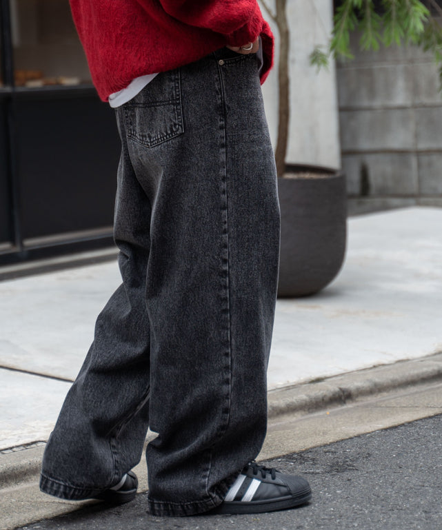 スケーターズタックワイドデニムパンツ｜WEGO（ウィゴー） – WEGO