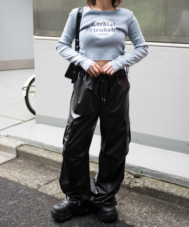 合皮パラシュートカーゴパンツ｜WEGO（ウィゴー） – WEGO ONLINE STORE