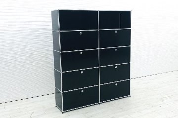 USM Haller ハラーシステム ブラック | 中古オフィス家具専門店の