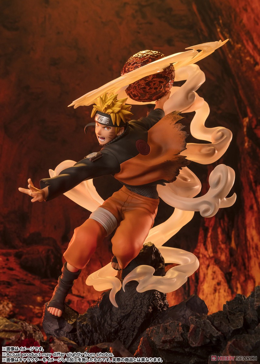 フィギュアーツZERO ［超激戦］ うずまきナルト-仙法・熔遁螺旋手裏剣