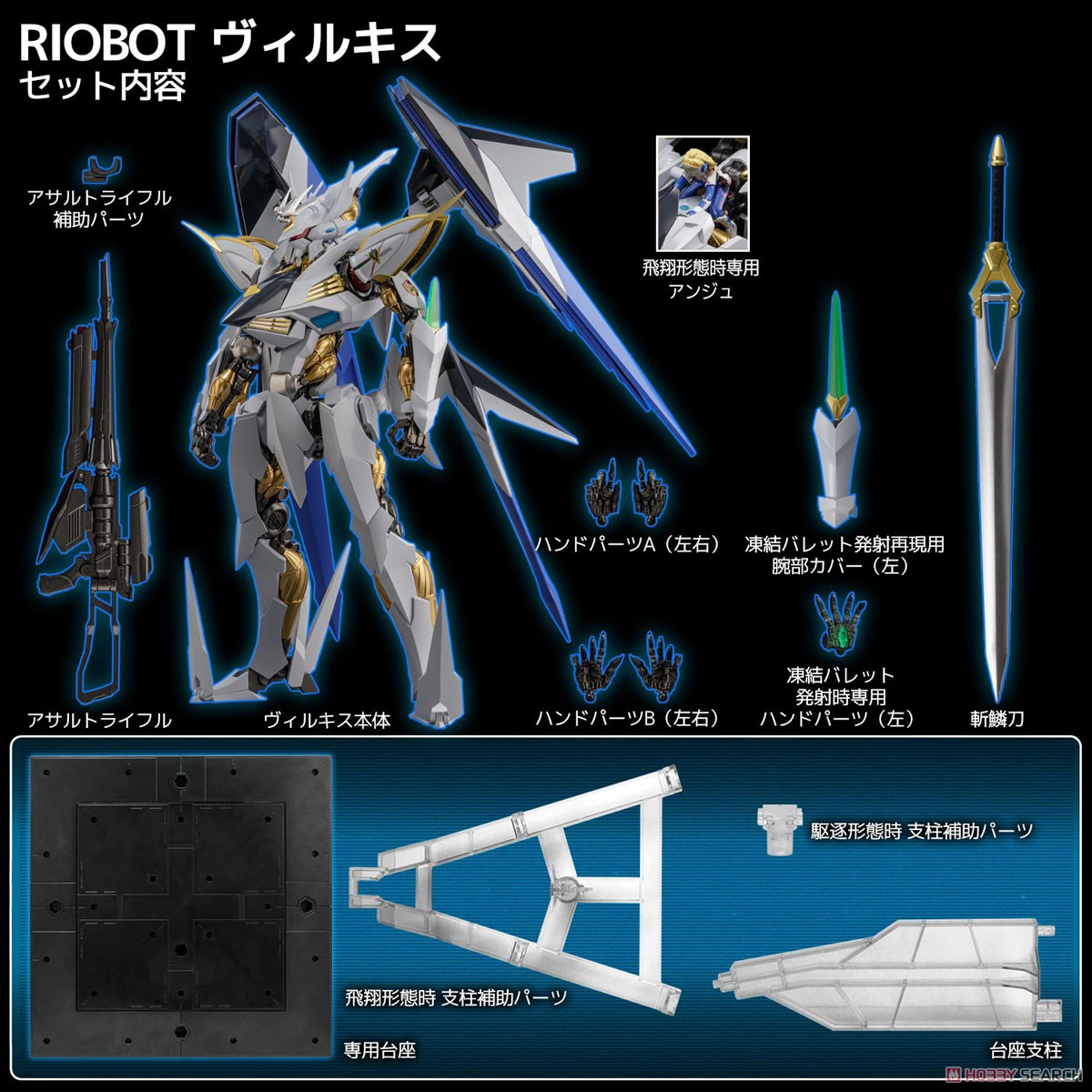 RIOBOT クロスアンジュ 天使と竜の輪舞 ヴィルキス (完成品) - ホビー