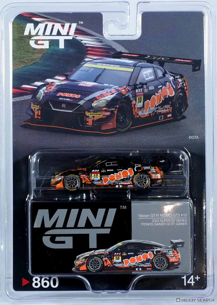 Nissan GT-R NISMO GT3 SUPER GTシリーズ 2023 #10`PONOS GAINER GT-R