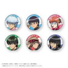 3年Z組銀八先生 トレーディング缶バッジ 授業中 ver. (6個セット