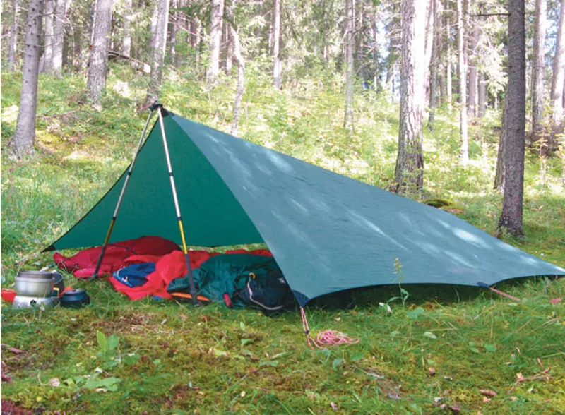 HILLEBERG Tarp UL 10 オリーブ HILLEBERG Tarp UL 10 オリーブ