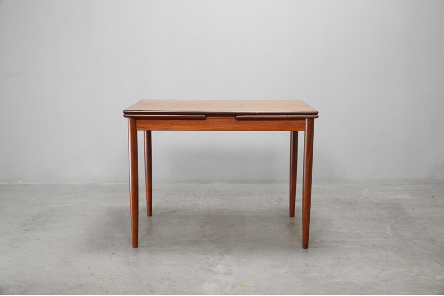 英国アンティークチーク古木オーバルテーブル/伸張式木製ダイニング机