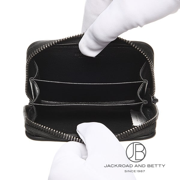 イントレチャート ジップ アラウンド ウォレット ブラック 黒[114075