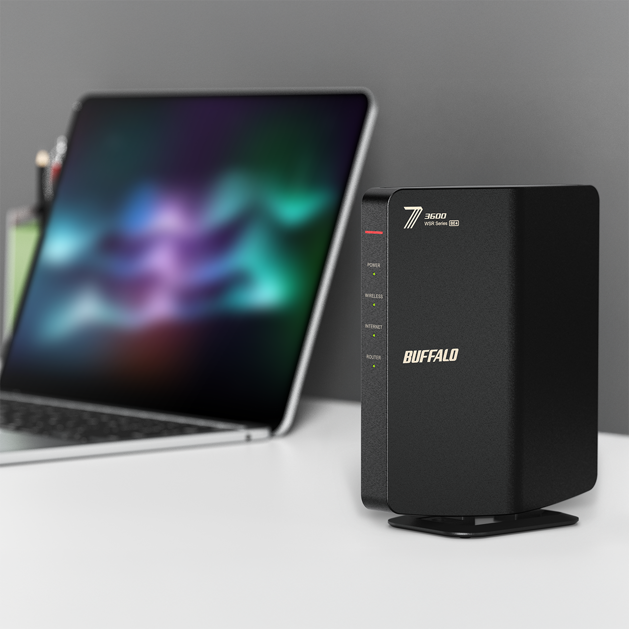 Wi-Fi 7対応のデュアルバンドルーター「WSR3600BE4Pシリーズ」が「2025