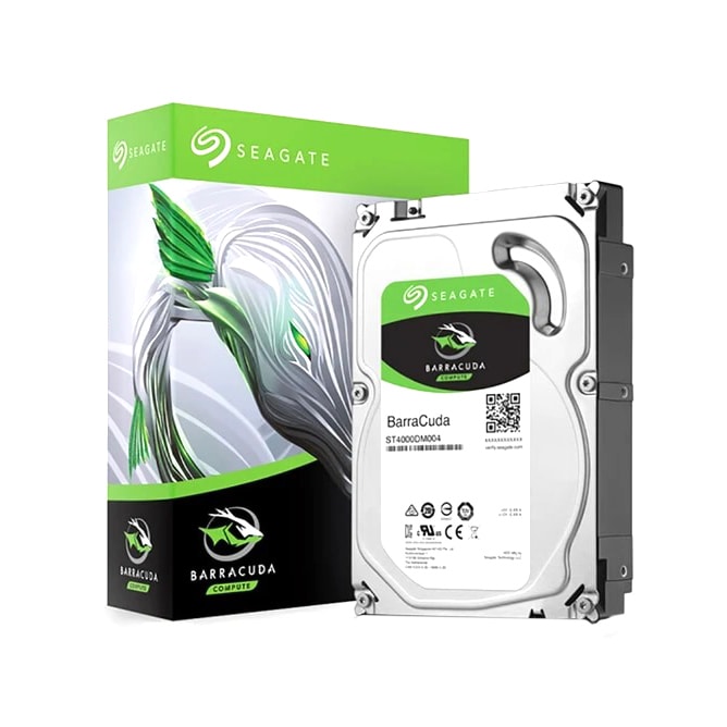 Seagate Barracuda 4TB HDD 2台セット