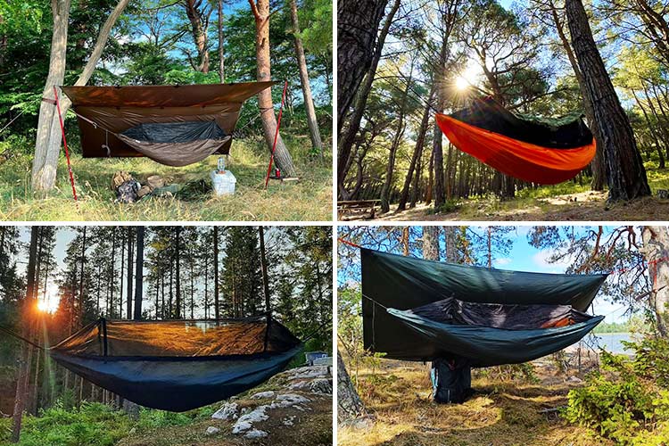 DD Frontline Hammock - built in mosquito net – DD Hammocks