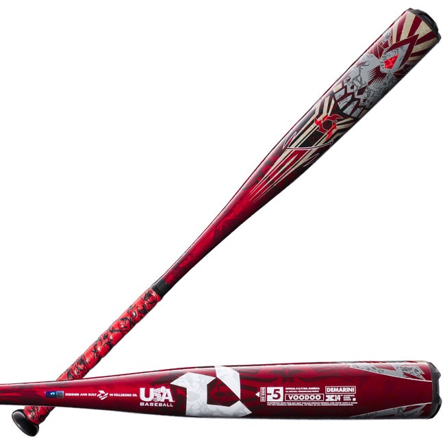 2023 DeMarini Voodoo One Piece (-5) USA Baseball Bat | DeMarini
