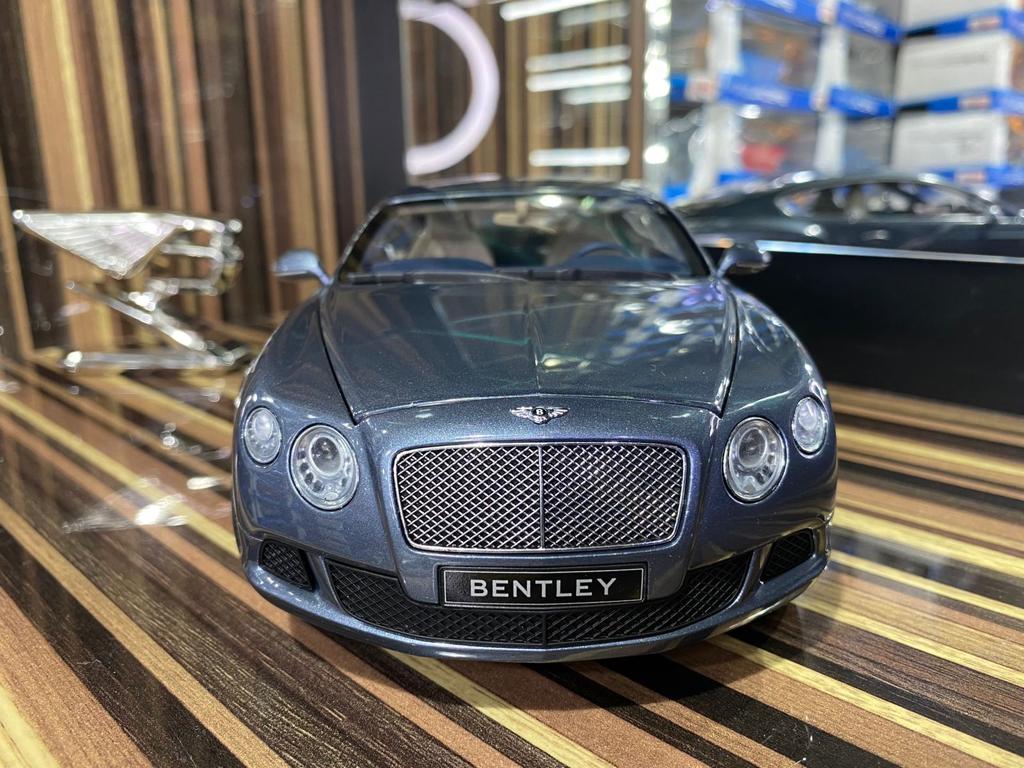 1/18 Bentley Continental GT Steel Blue by Minichamps – dturman.com