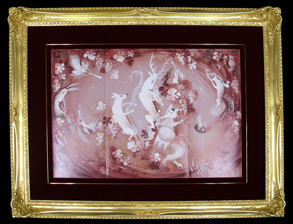 ユーロクラシクス｜マイセン 陶板画額装