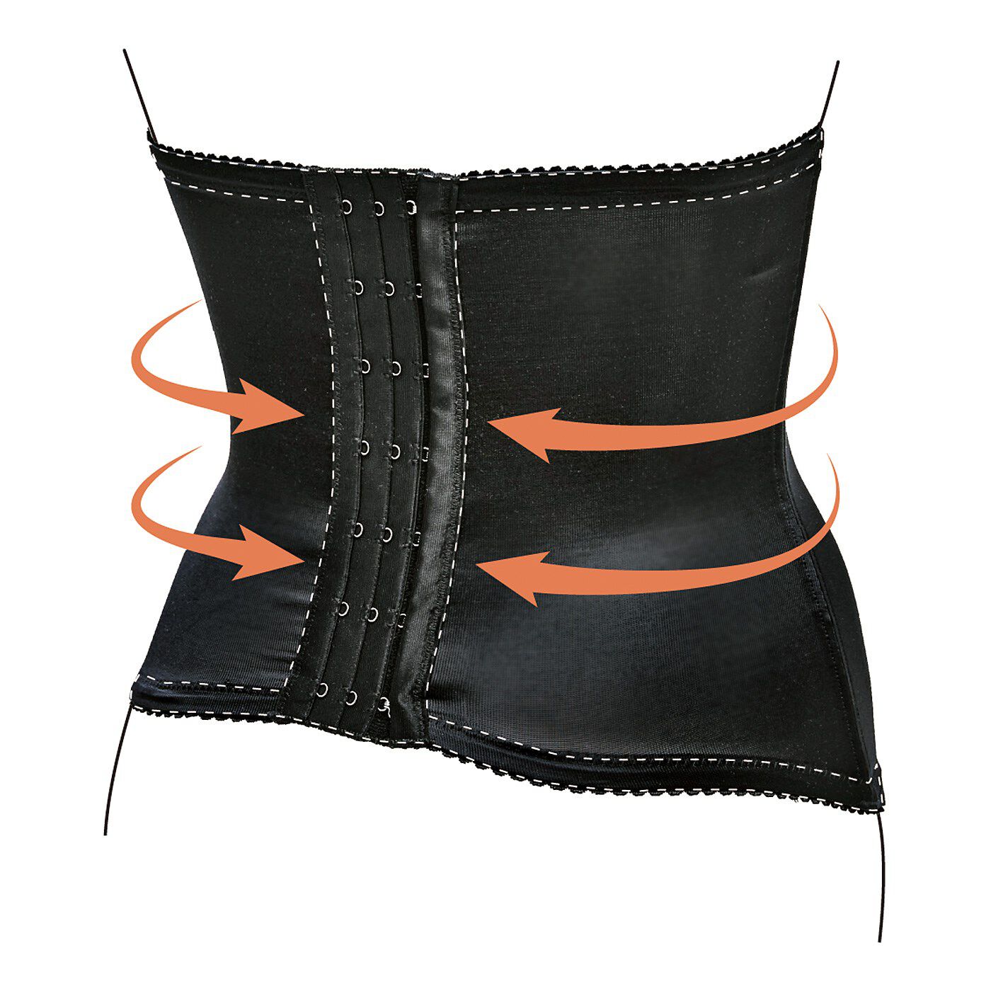 タイトなボトムス決まる！ 下腹＆ウエストすっきりメイク ファスナーで