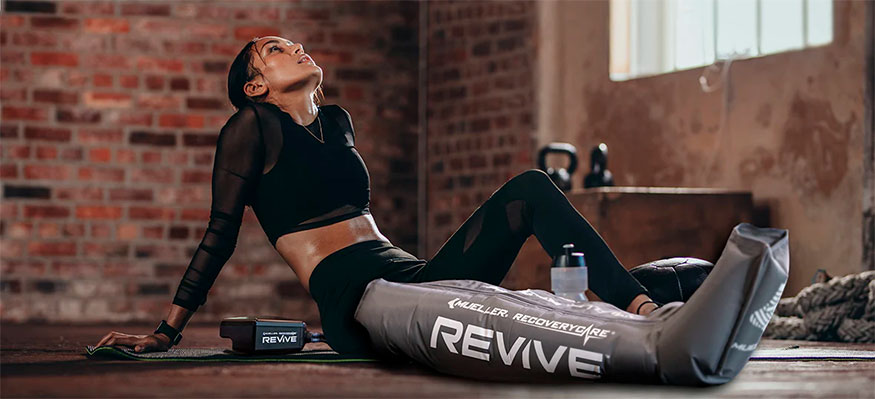 REVIVE [アスリート向けエアマッサージ器] | エアロバイク通販