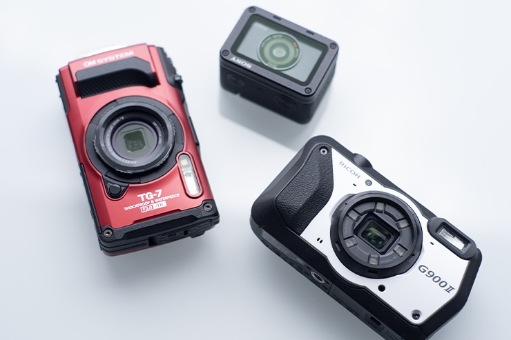 水中撮影におすすめのカメラ6選！ダイビング・シュノーケリングなどに