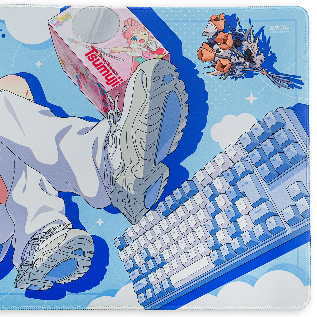 ふもコレ × 学園アイドルマスター ゲーミングマウスパッド 葛城