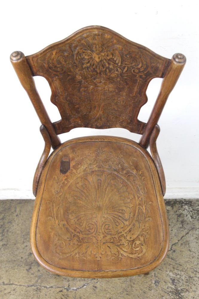 オーストリア アンティーク MUNDUS&JJ CORN社 ベントウッドチェア