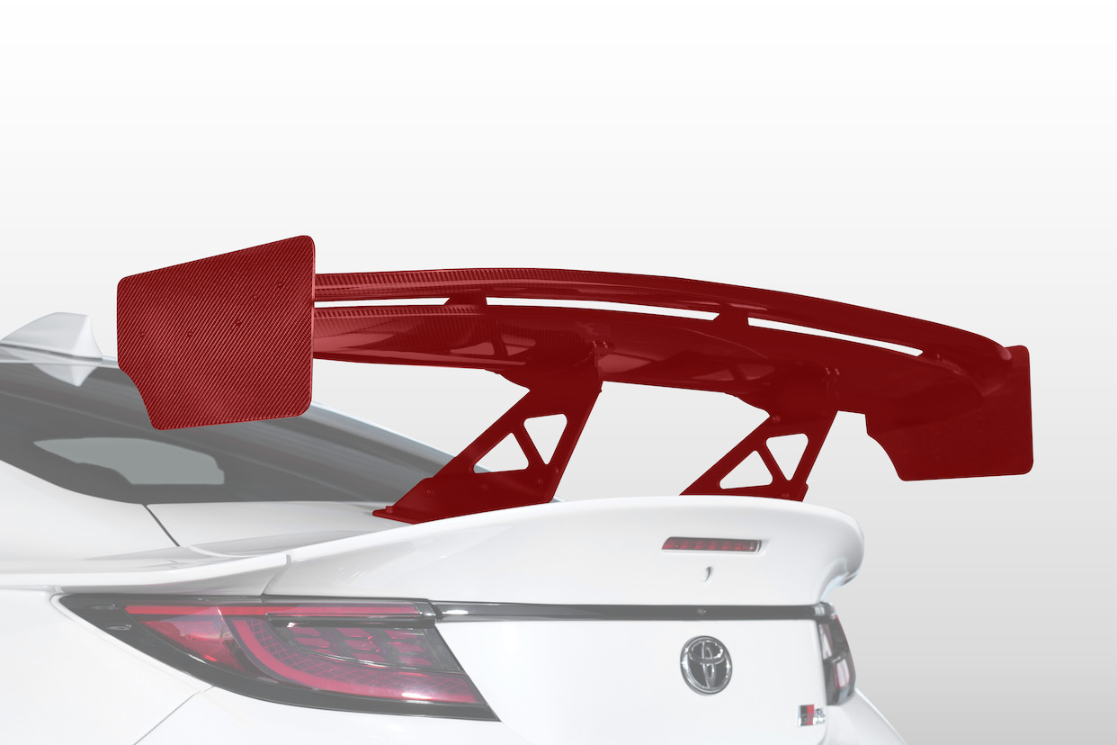 GTウイング - VALINO × Silkblaze Sports GR86ワイドボディキット