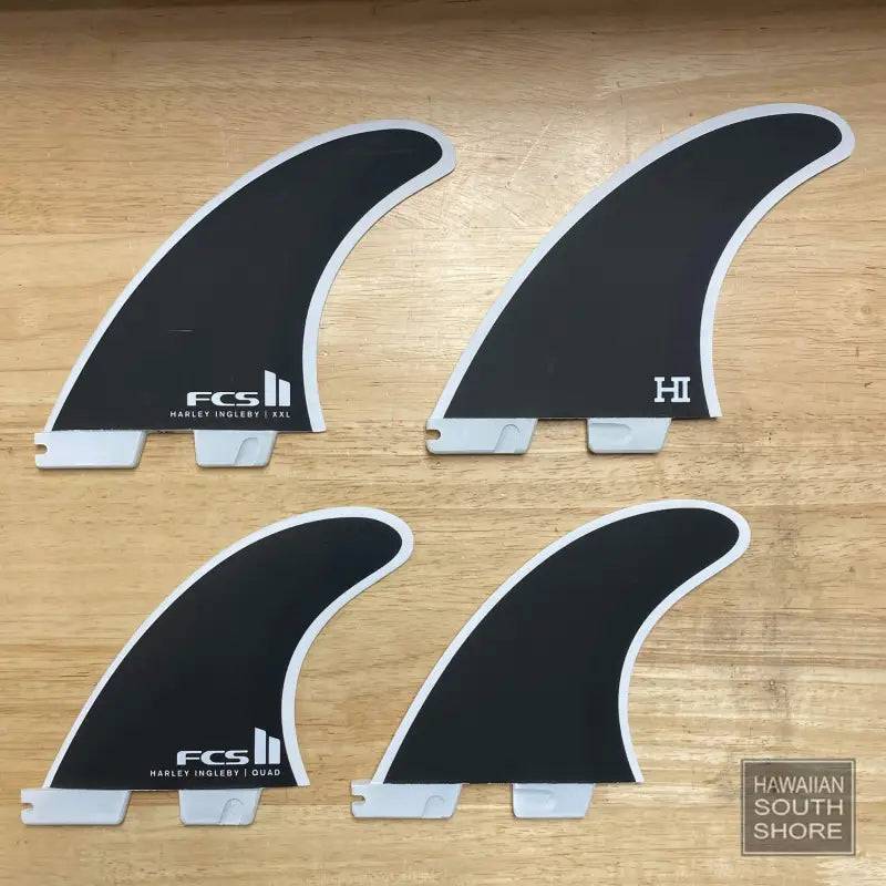 Shop FCS II Harley Ingleby Quad Fins Black | Hawaii