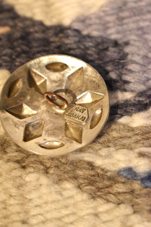 Indian Jewelry Navajo silver concho 