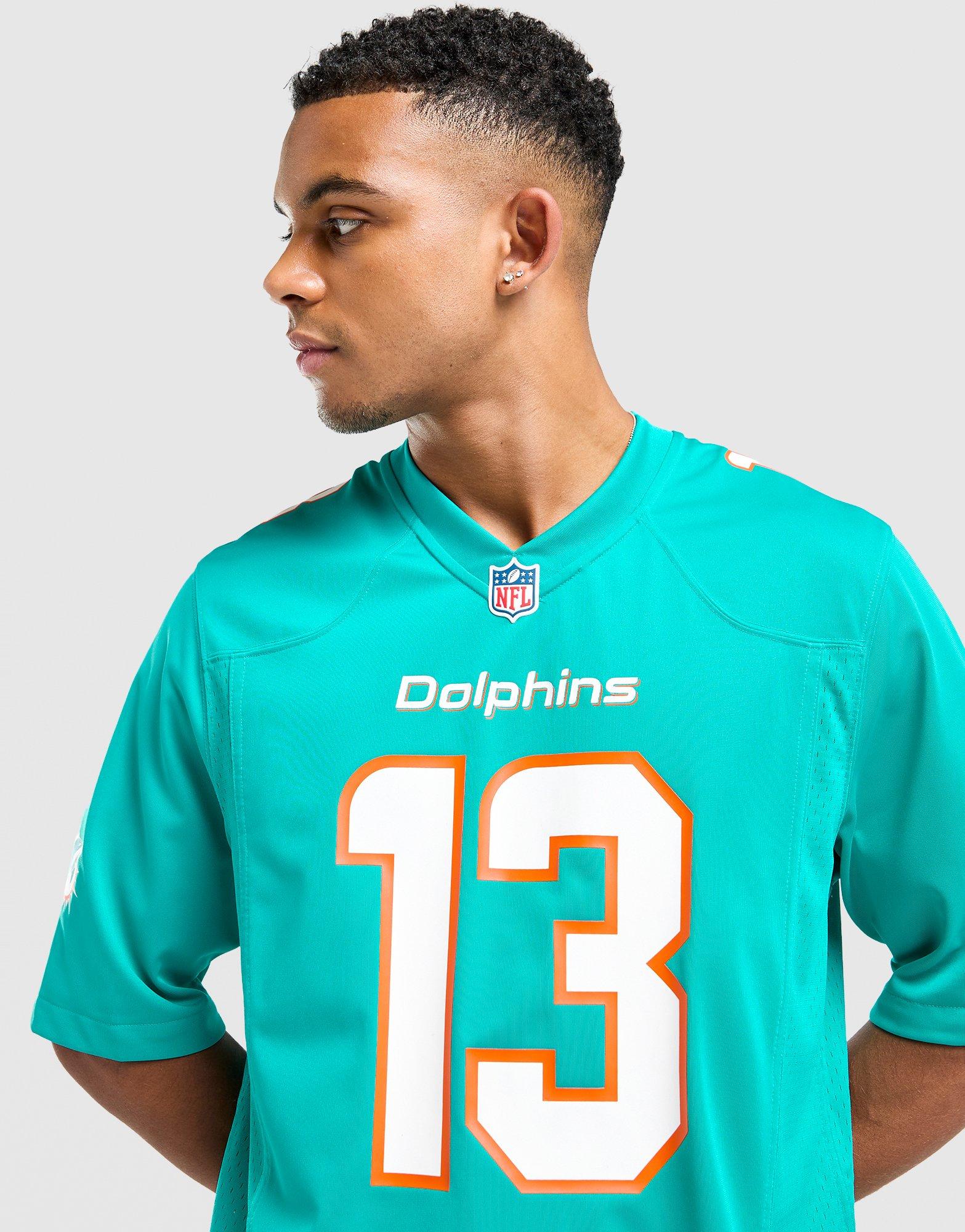 Green Nike NFL Miami Dolphins Marino #13 Jersey - JD Sports Malaysia