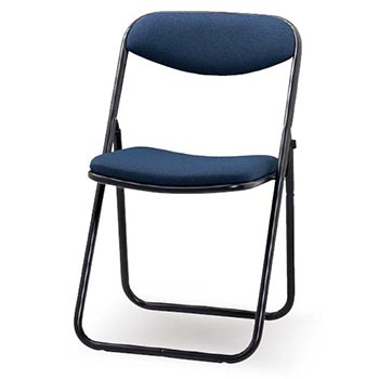 SCF20-MYD-PST-MDG サンケイ 折りたたみスチールパイプ椅子 背座布厚