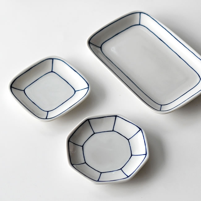 江戸印判 白磁皿 | ゼネラルストア オルネ