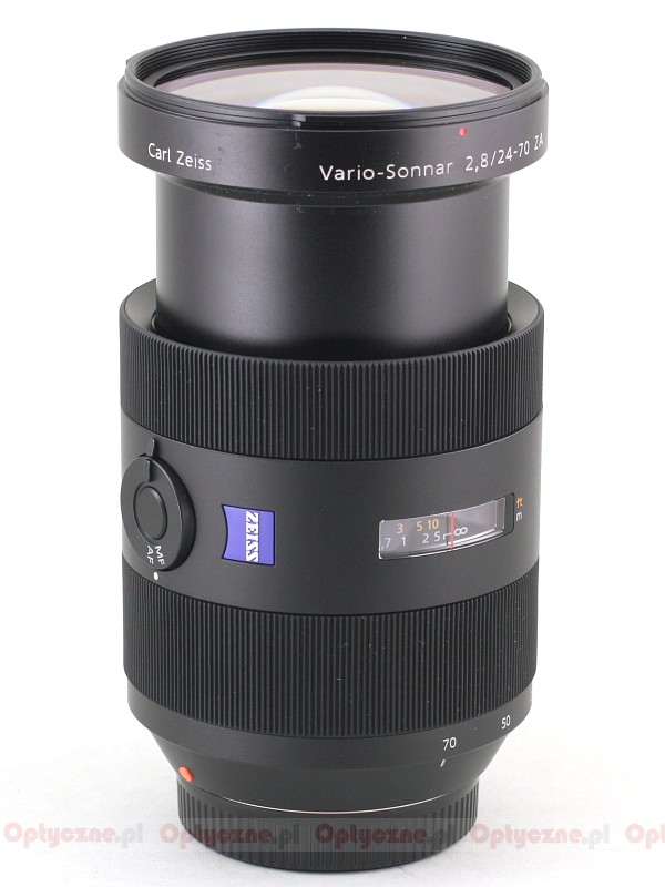 Sony Carl Zeiss Vario Sonnar 24-70 mm f/2.8 T* SSM - LensTip.com