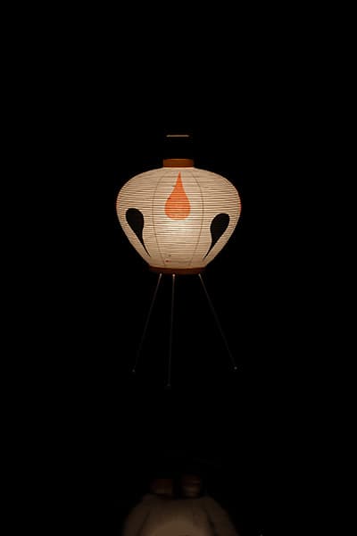 イサムノグチアカリ5X一度だけ通電したほとんど新品 イサムノグチ