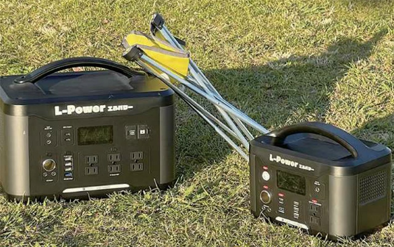 ポータブルバッテリーL-Power LPB-600W 626Wh/174000mAh 蓄電池