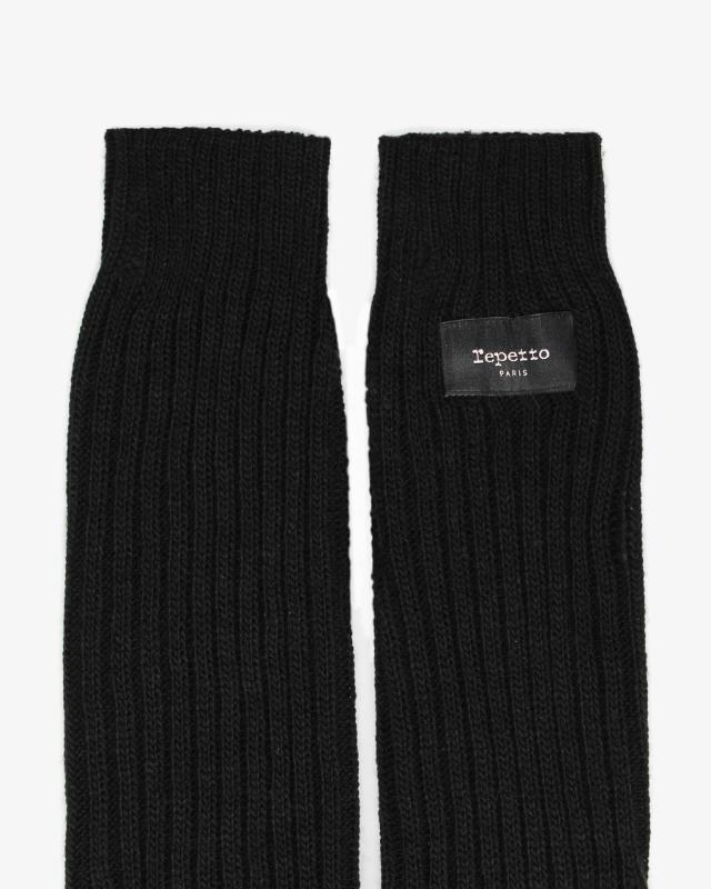 レペット】 バレエ レッグウォーマー 50cm丈 (柔らかくて伸びる) リブ