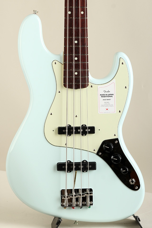 Made in Japan Traditional 60s Jazz Bass RW Sonic Blue【S/N