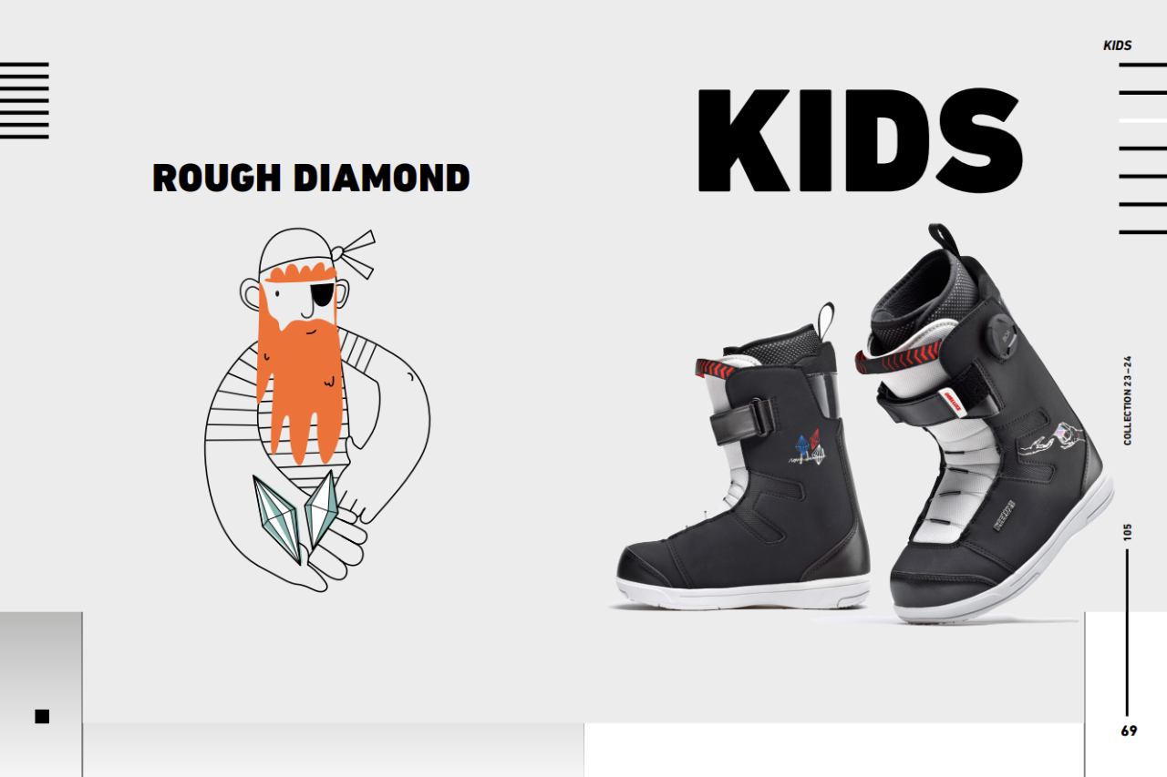 キッズスノーボード【DEELUXE・ディーラックス】2023-2024モデル