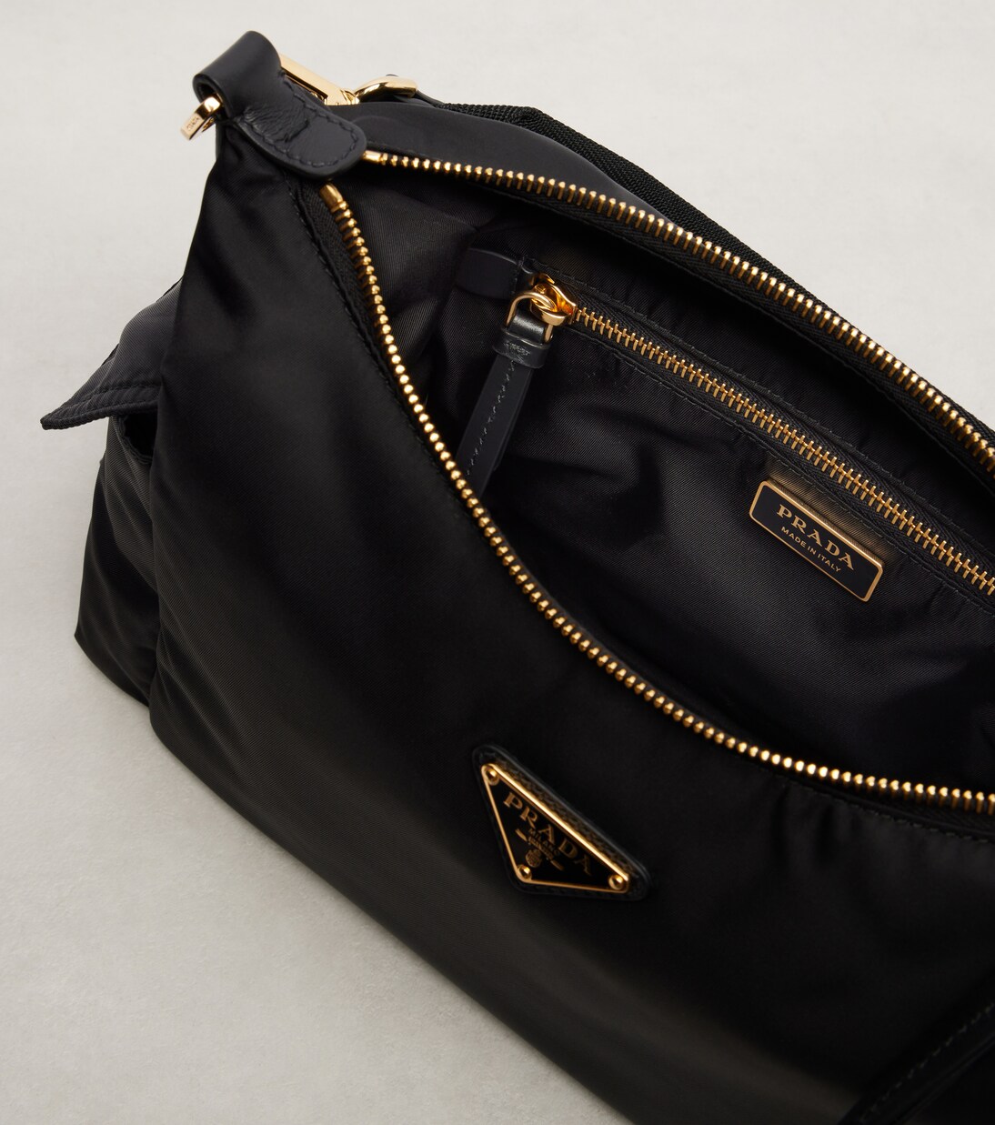 Prada Explore Re-Nylon Large shoulder bag in black - Prada | Mytheresa
