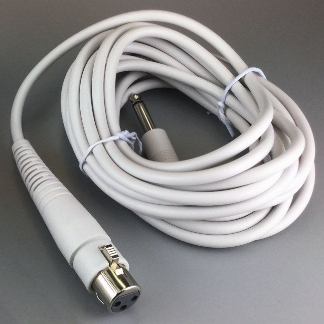 マイクコード(白) NZ-M527WC 4.5m 不平衡1芯シールド ｜ なんず