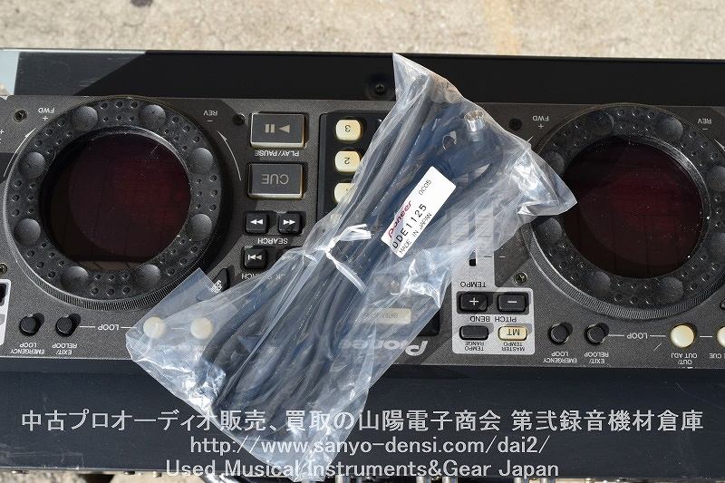 中古 PIONEER パイオニア CMX-3000 CDJ】DJ ツインCDプレーヤー 山陽