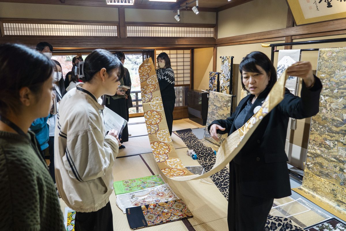 西陣織は可能性がいっぱい！伝統工芸のしごとを学ぶ「HELLO! KOUGEI