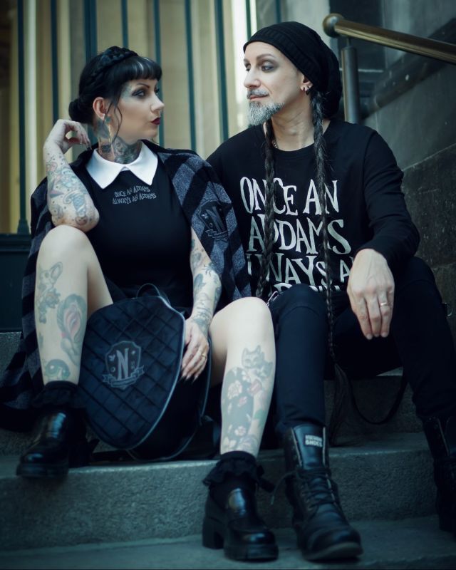 Blackest Heart Skater Dress / ワンピース【KILL STARxWEDNESDAY