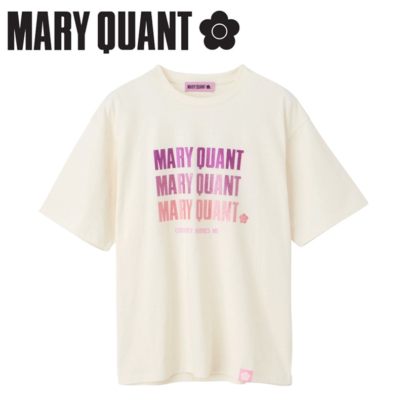 MARY QUANT マリークワント Tシャツ ビッグサイズ バニラホワイト