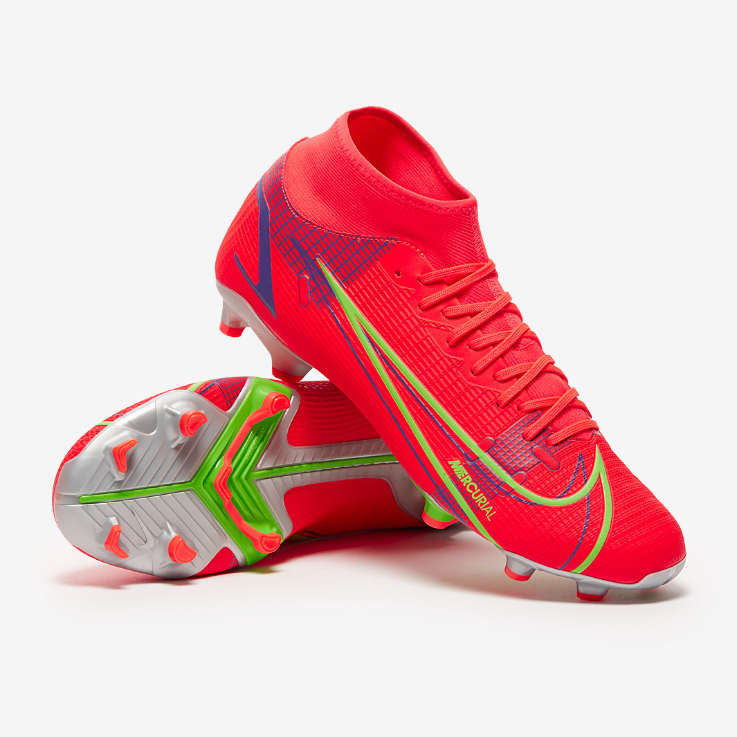 Nike Mercurial Superfly VIII Academy FG/MG - Bright Crimson